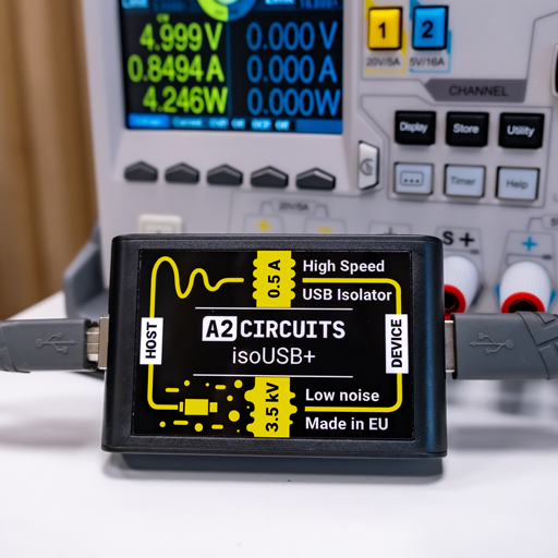 High Speed USB Isolator A2circuits isoUSB+ v2
