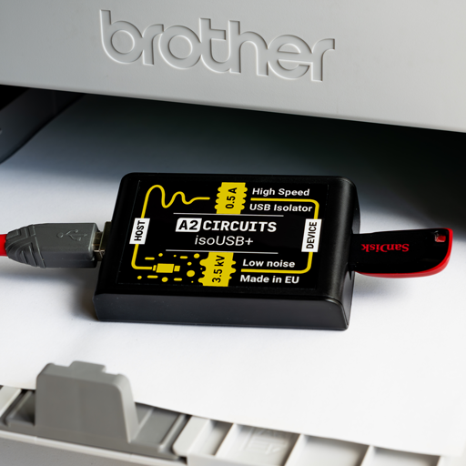 High Speed USB Isolator A2circuits isoUSB+ v2