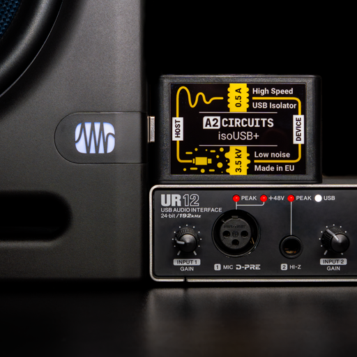 High Speed USB Isolator A2circuits isoUSB+ v2